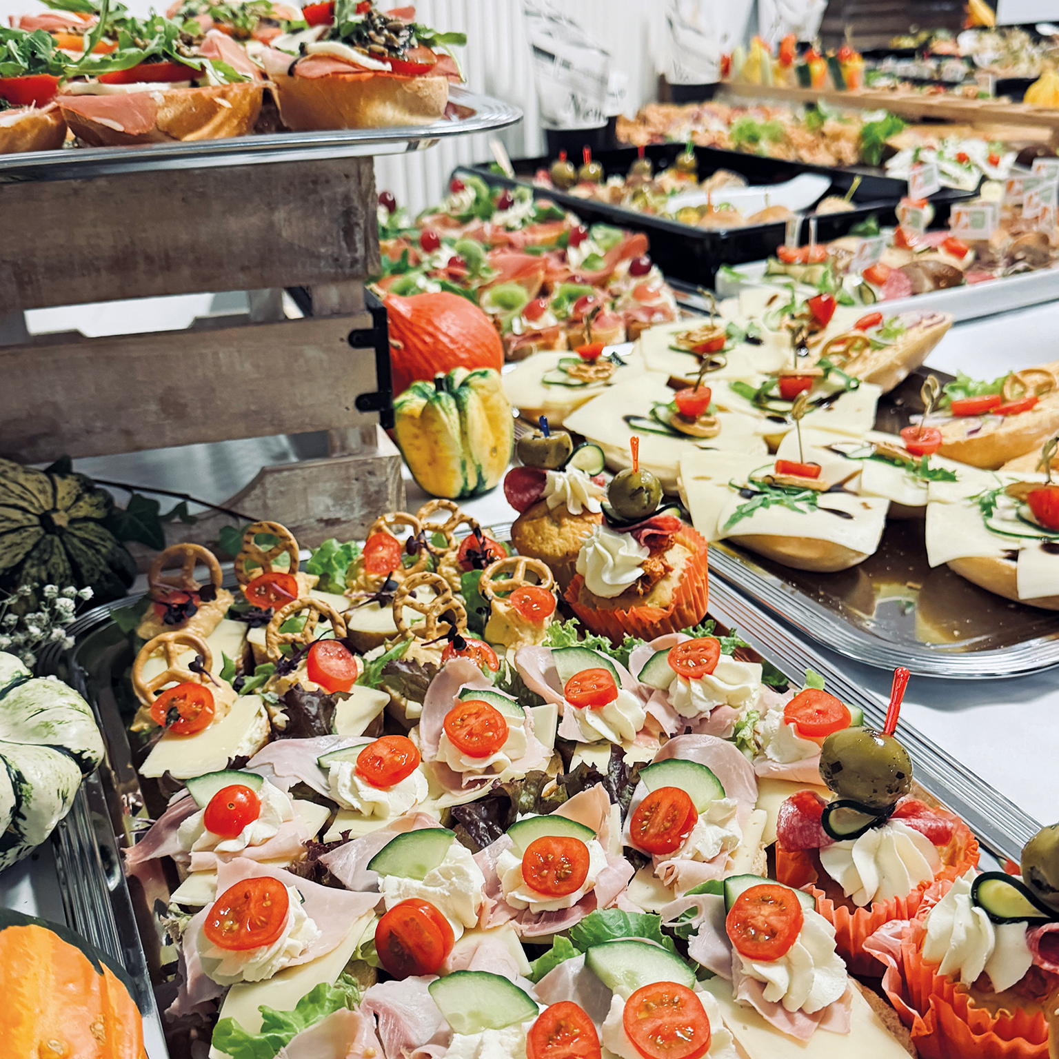 Leckeres Catering